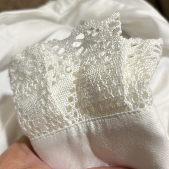 GORGEOUS NWOT Nightgown Victorian Style 100% Cotton Sz Med - Picture 5 of 7